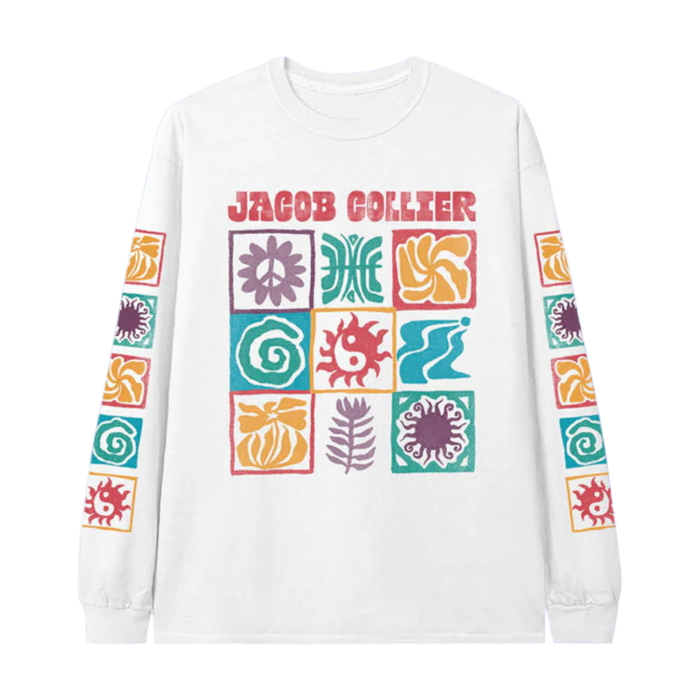 Symbol White Longsleeve